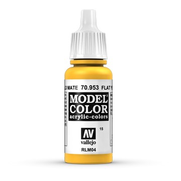Model Color 953 Flat Yellow 18 ml