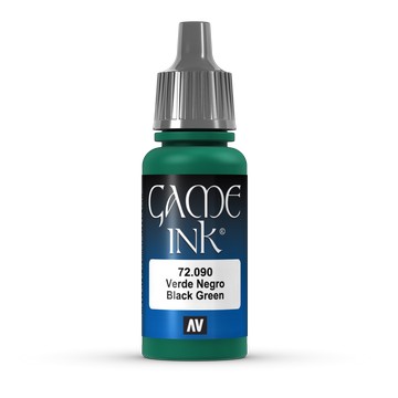 Game Color Black Green Ink 18 ml